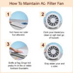 Air Filter Fan Maintenance Steps