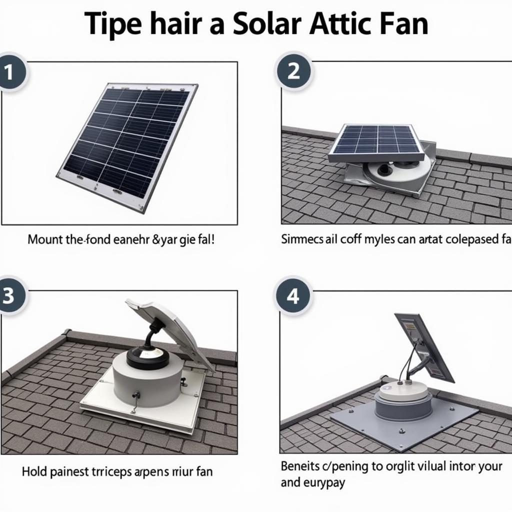 Installing an Amazon solar attic fan