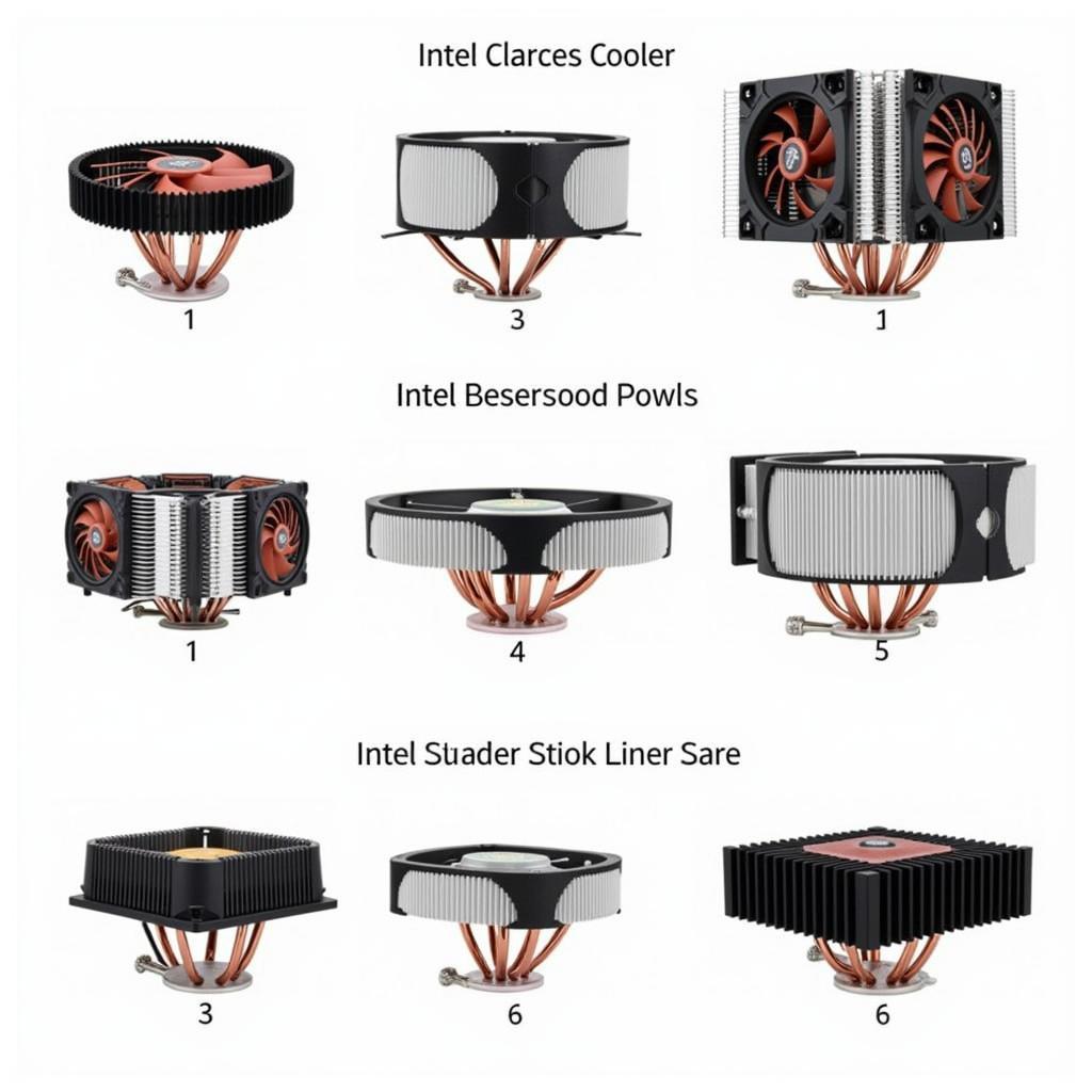 AMD and Intel Stock Coolers Comparison