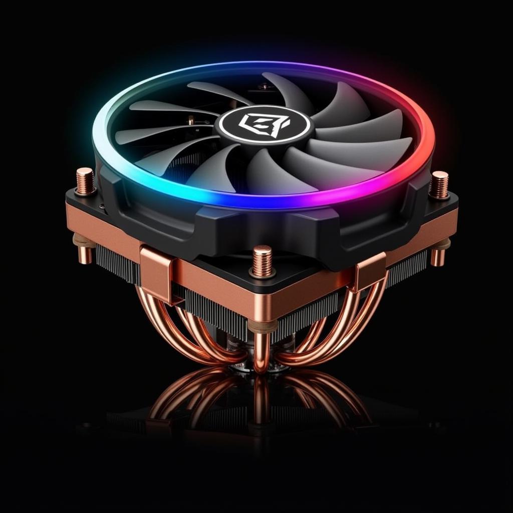 AMD R7 2700X Stock Fan: The Wraith Prism Cooler