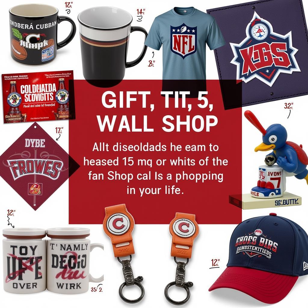 Gift ideas at the American Airlines Center Fan Shop