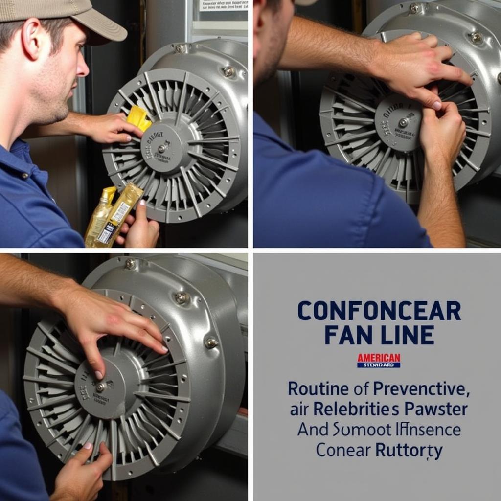 Maintaining an American Standard Condenser Fan Motor