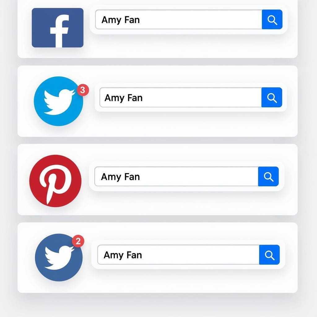 Amy Fan Social Media Search