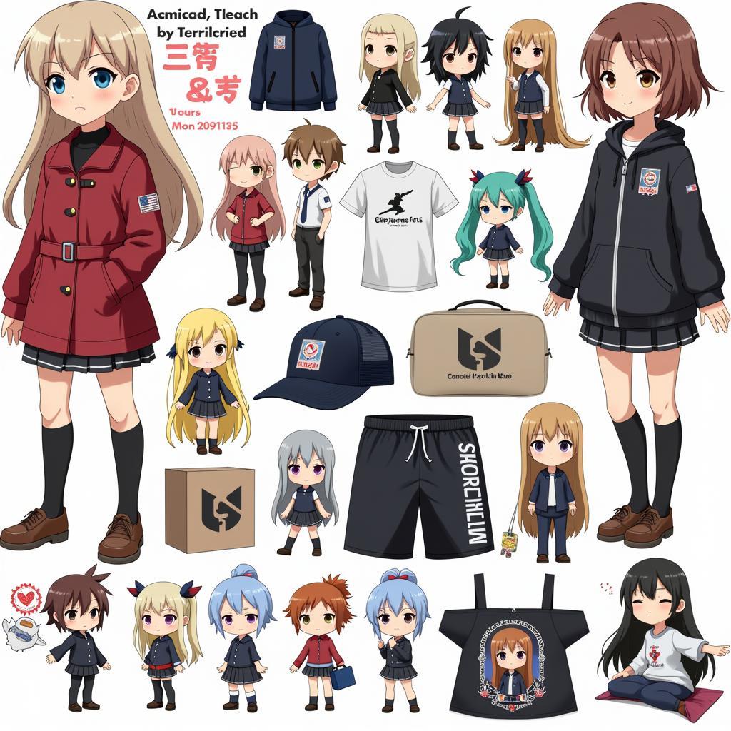 Anime Merchandise Sales