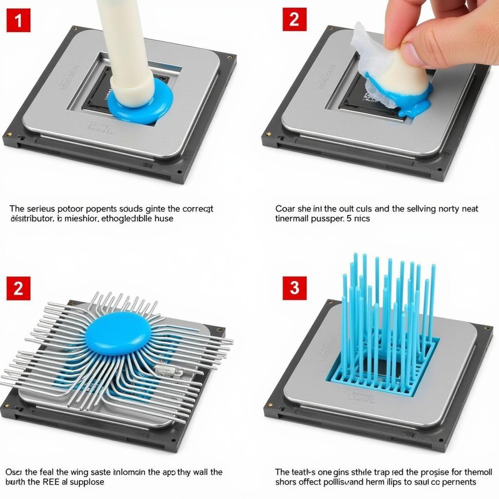 Applying Thermal Paste on CPU