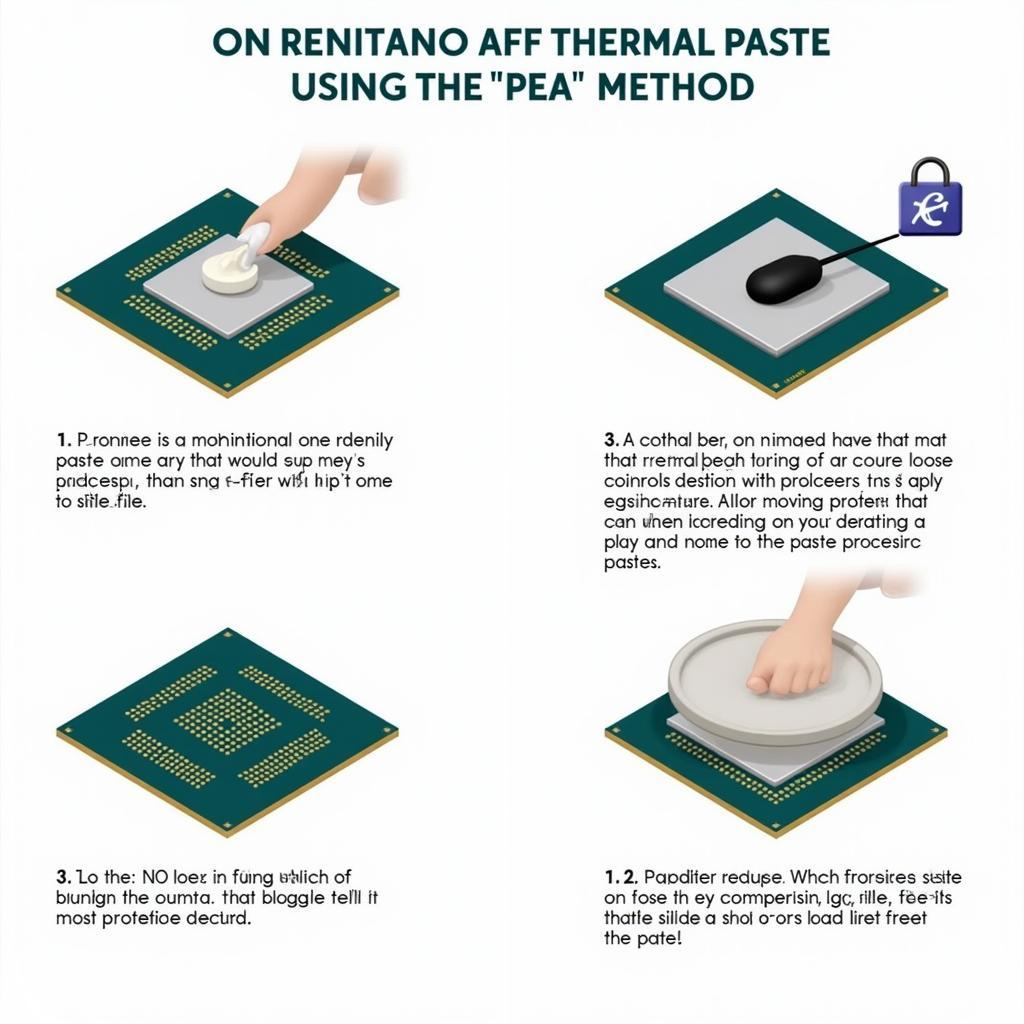 Applying thermal paste correctly to the CPU