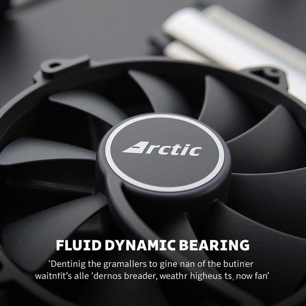 Arctic 120mm Fan with Fluid Dynamic Bearing