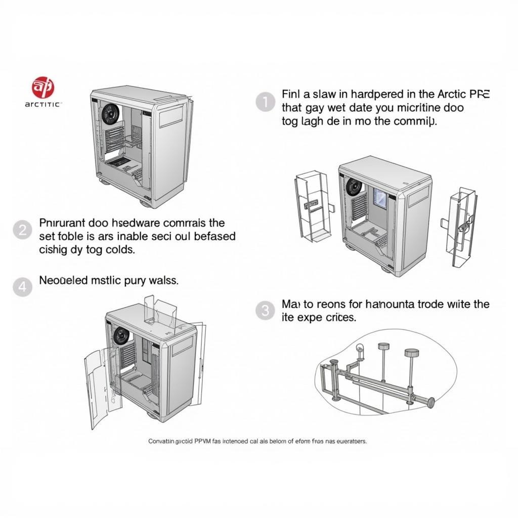 Arctic P12 PWM CFM Fan Installation Process