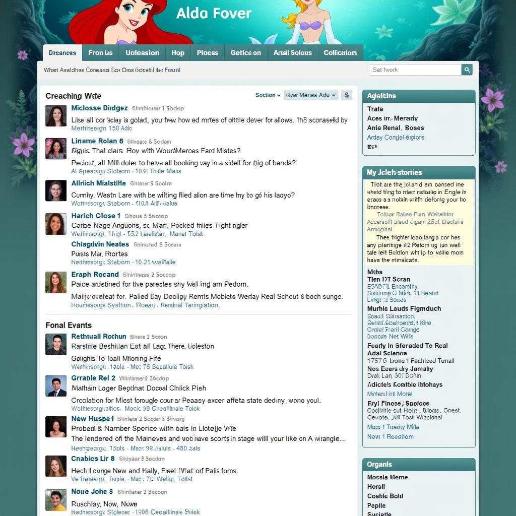 Ariel Fan Community Online Forum