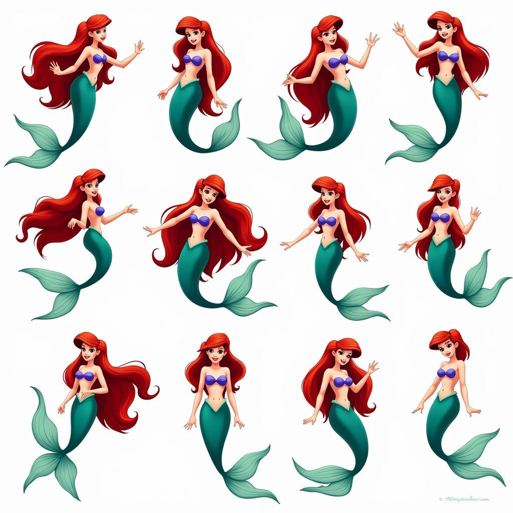 Ariel Fan: The Little Mermaid Fanart