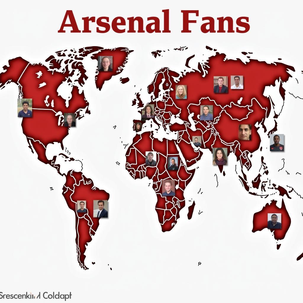 Arsenal Fans Across the Globe