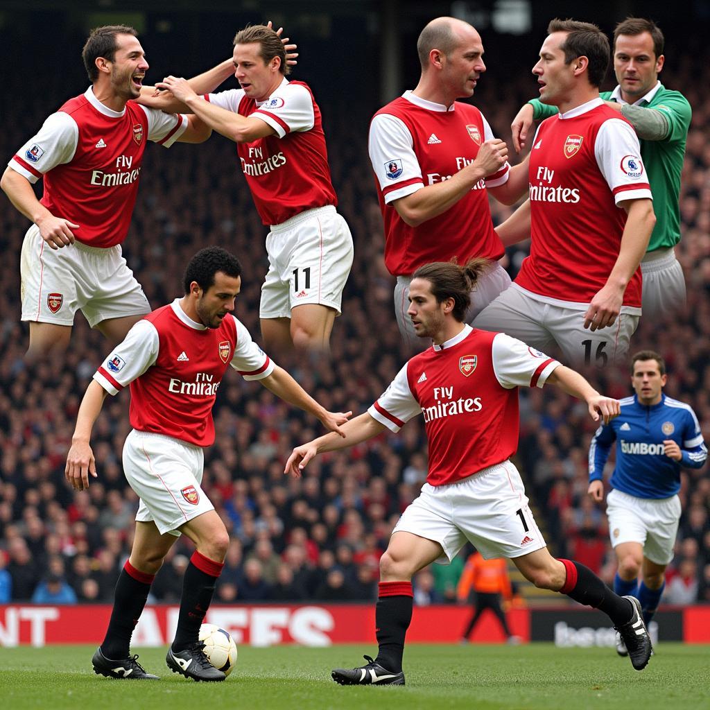 Arsenal and Manchester United classic rivalry moments