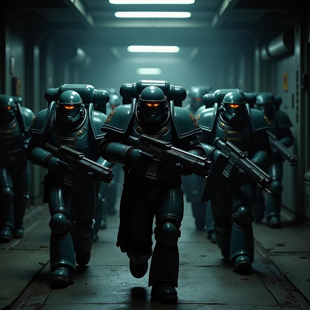 Space Marines in Action in Astartes Fan Film