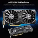 ASUS 1050ti Dual Fan Cooling System