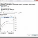 ASUS Fan Control Software Interface