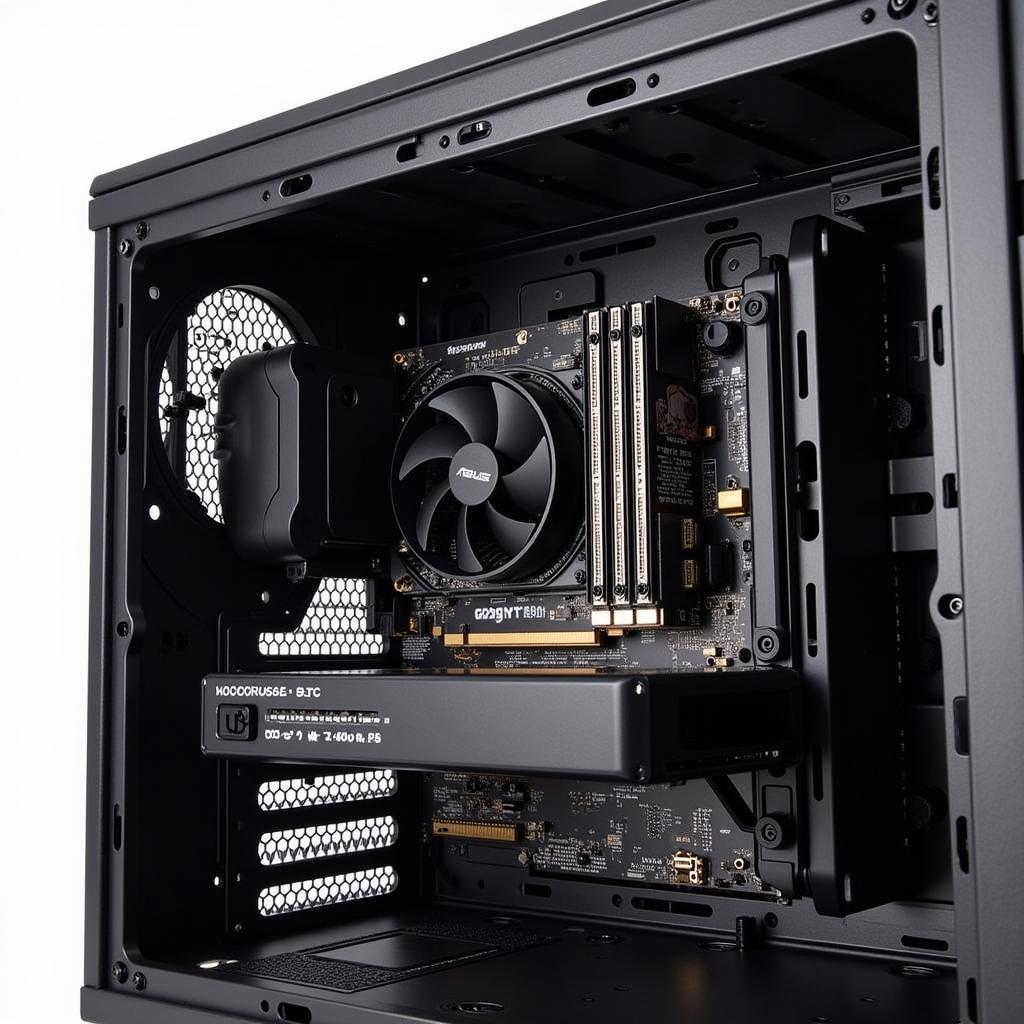 ASUS GTX 750ti 1 Fan in PC Build