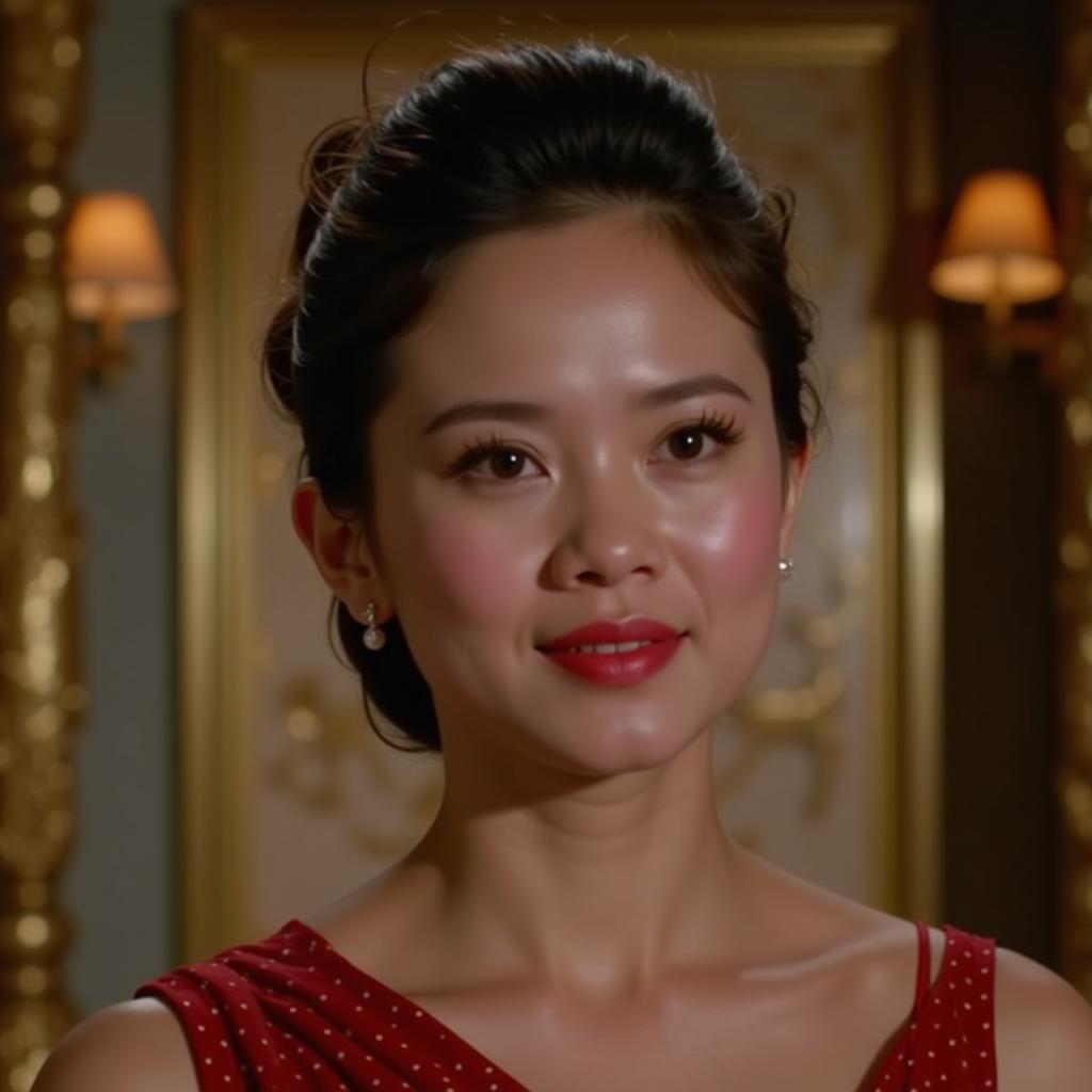 Aum Patcharapa in a scene from a popular lakorn