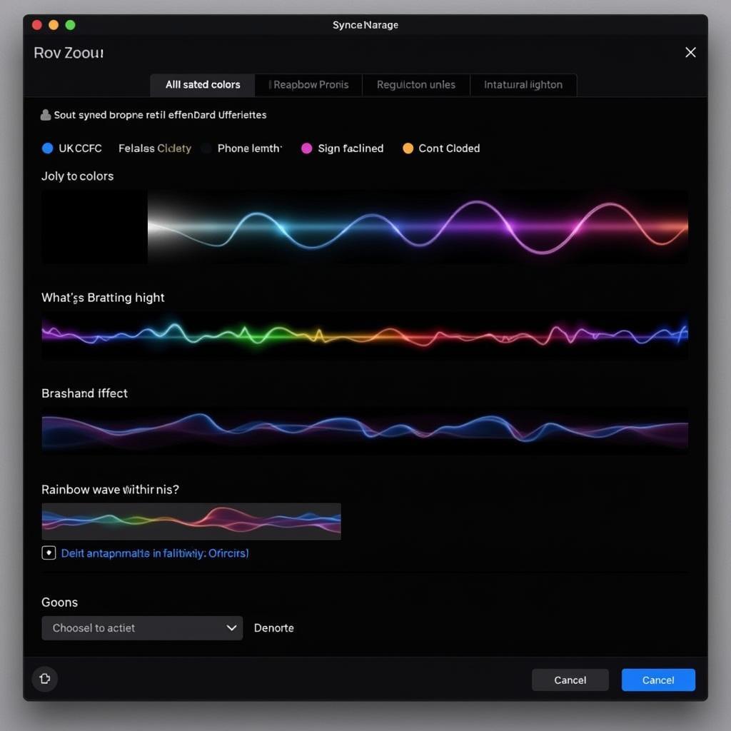 ASUS Aura Sync Software