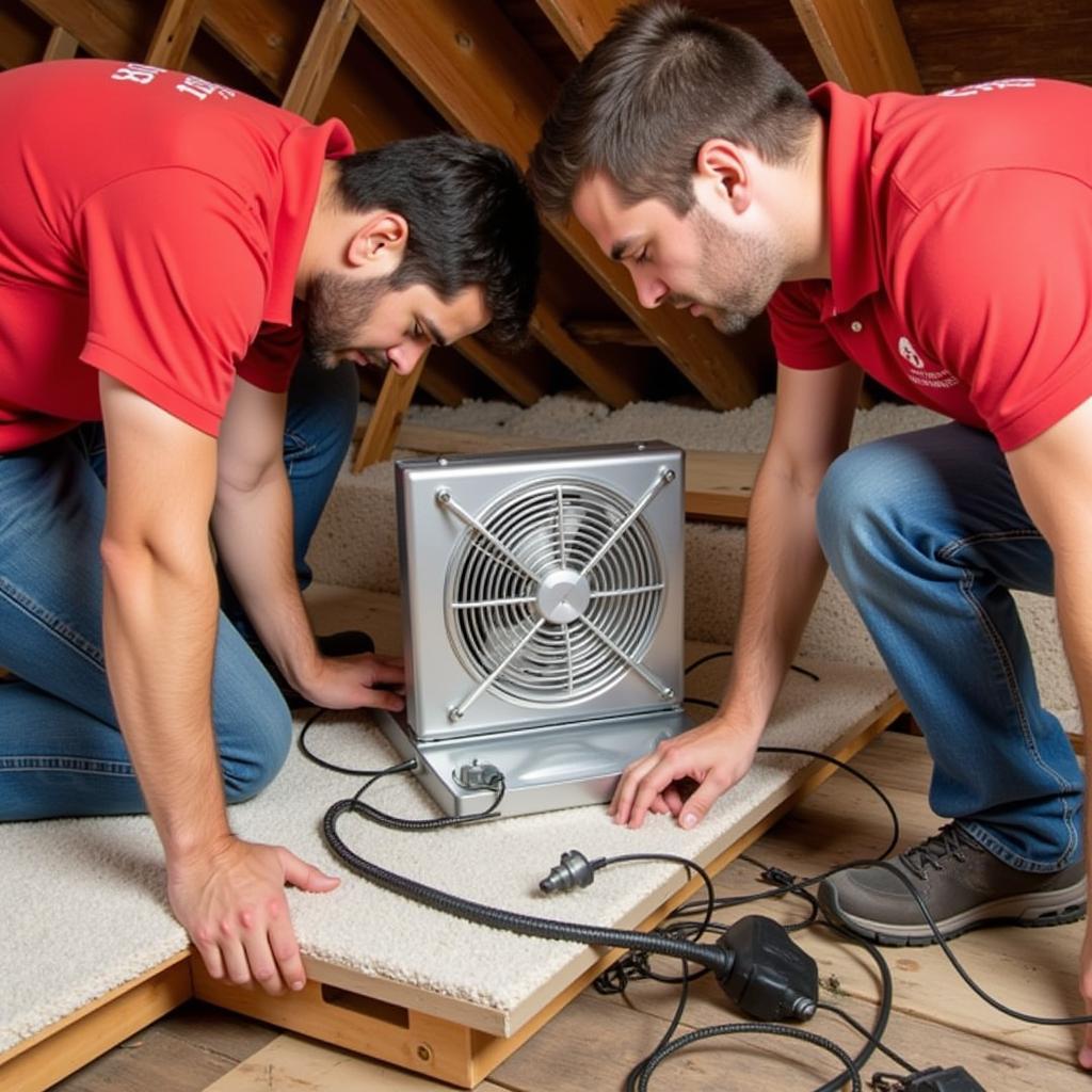 Professional Attic Fan Installation in Austin