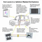 Diagram of Auxiliary Heater Core with Fan System