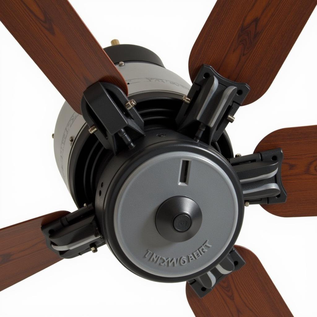 Aviation Ceiling Fan Design Close-up