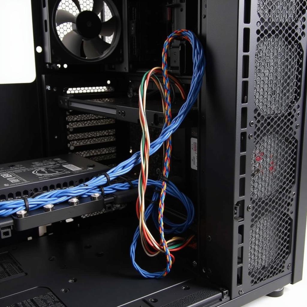 B150M Pro4 Cable Management Example