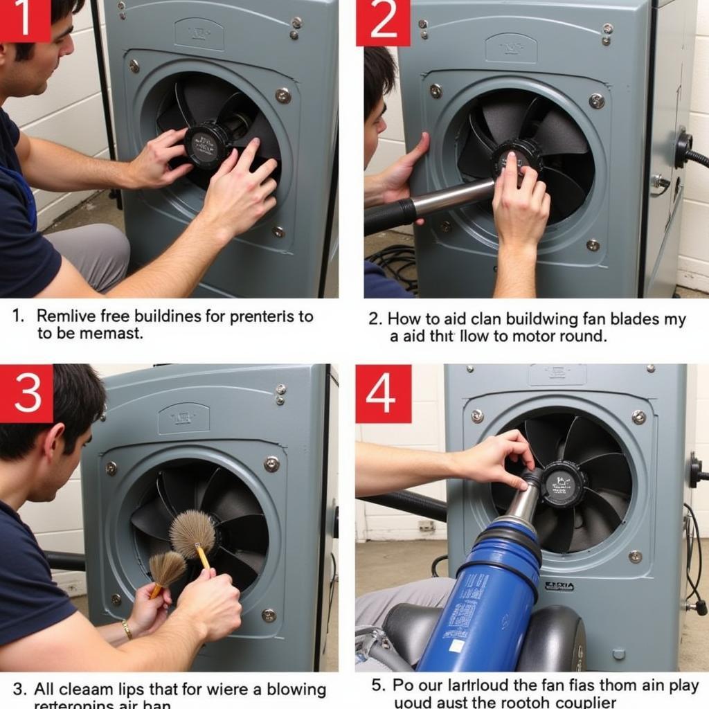 Performing Maintenance on a B942 FCU Blower Fan