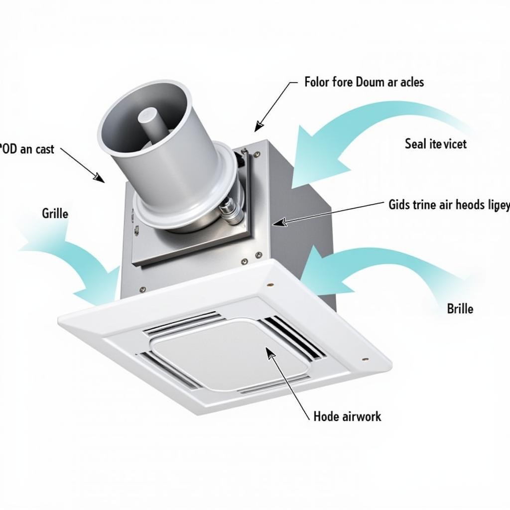 Bathroom Exhaust Fan Components Diagram