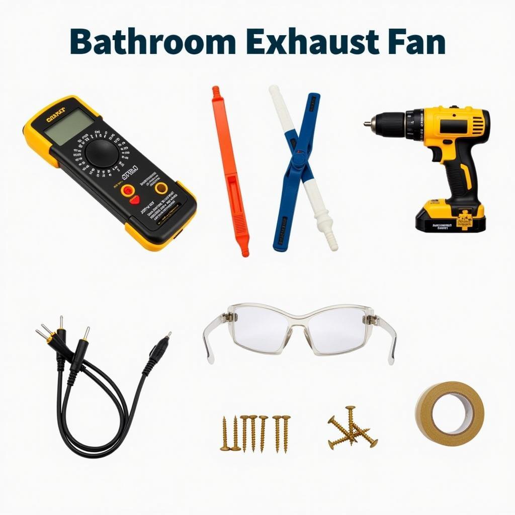 Essential Tools for Bathroom Exhaust Fan Installation