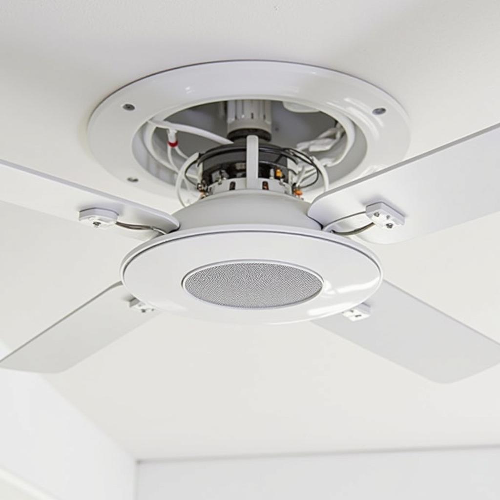 Bathroom Fan with Bluetooth Speaker Installation