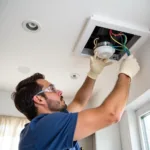 Bathroom Fan Exhaust Installation