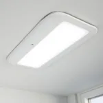 Bathroom Ventilation Fan with Integrated LED Light