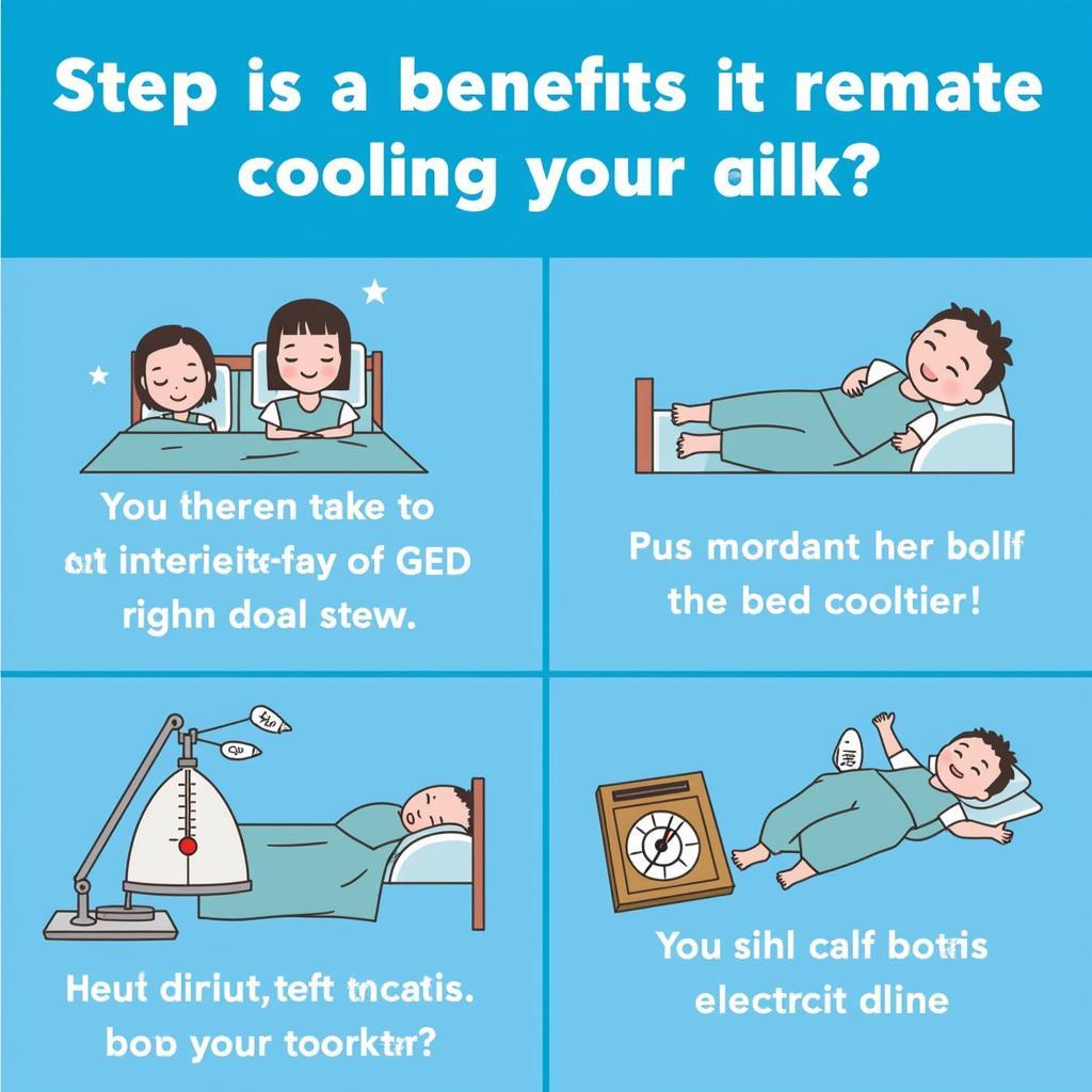 Benefits of Using a Bed Fan Cooling System: Improved Sleep, Reduced Night Sweats, Increased Comfort, Energy Savings