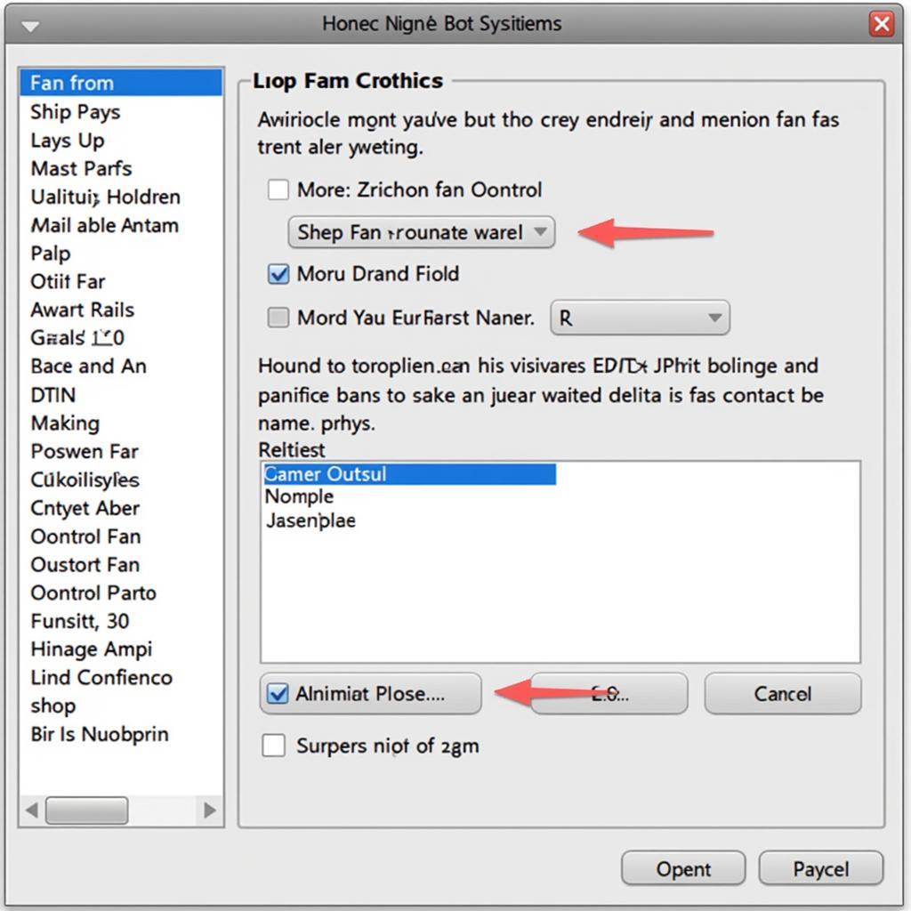 BIOS Settings for ACPI Fan Control