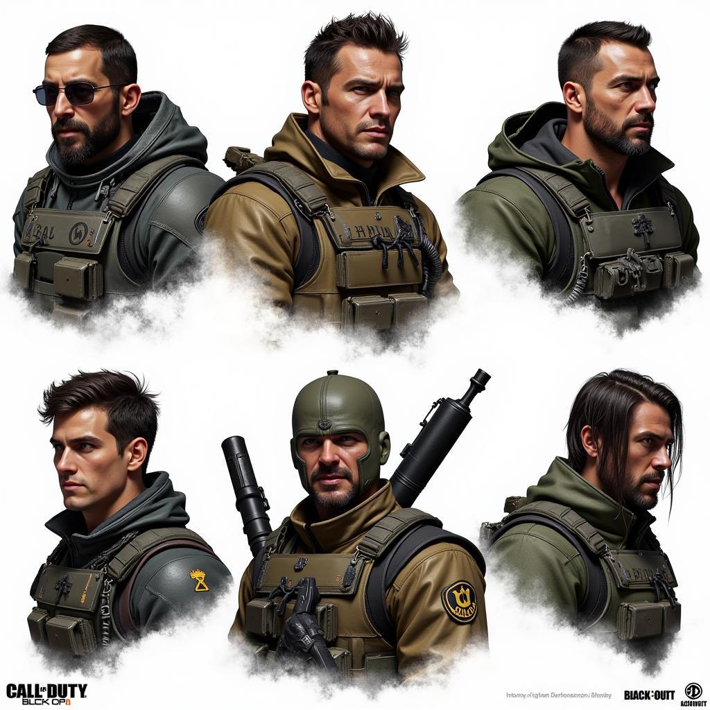 Black Ops 4 Specialist Portraits