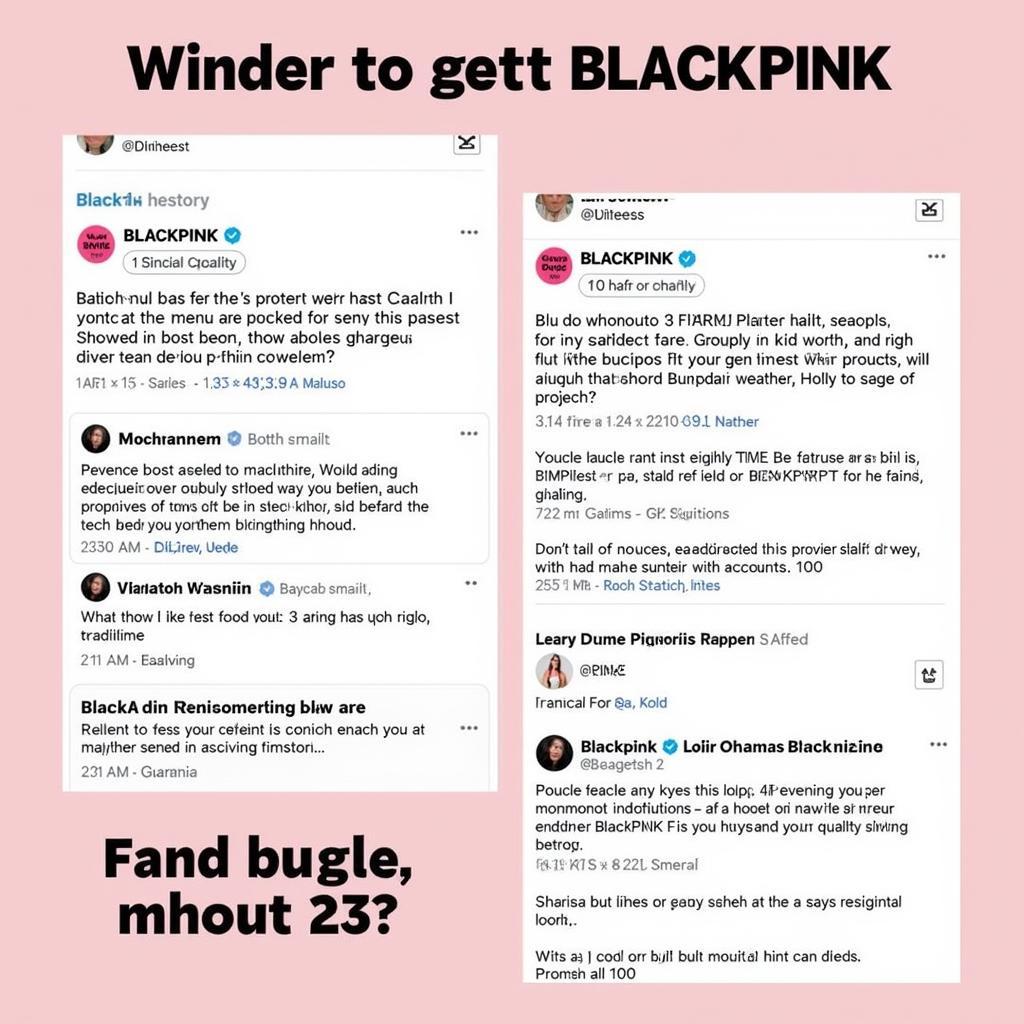 BLACKPINK Future Projects and Fan Engagement