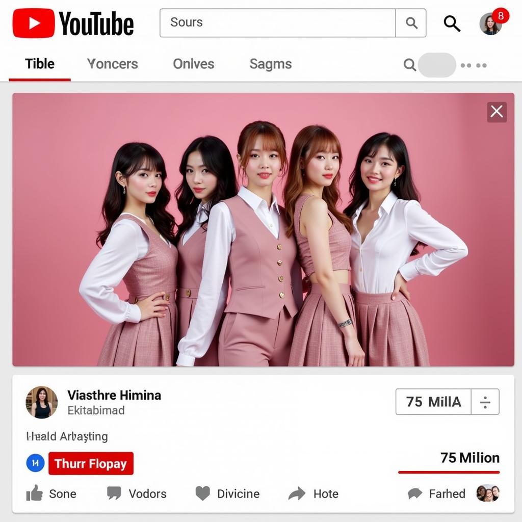 BLACKPINK YouTube Channel Subscribers