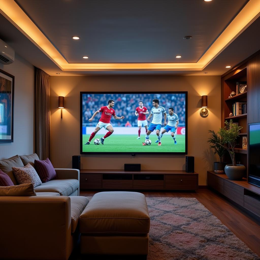 Blauberg Fan Home Theater Setup