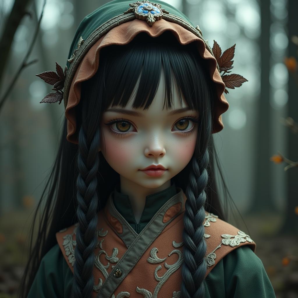 Classic Portrait of the Bloodborne Doll