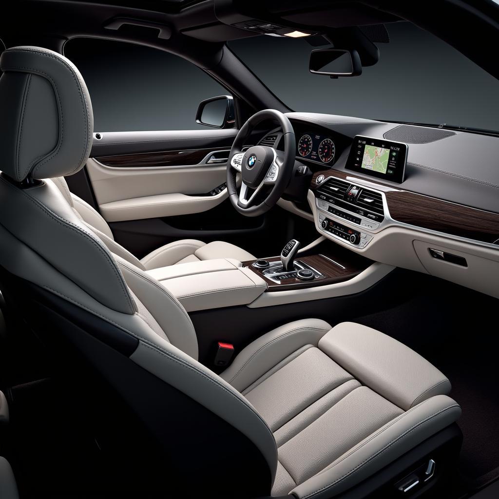 BMW 7 Series 7 2018 Interior in Vietnam