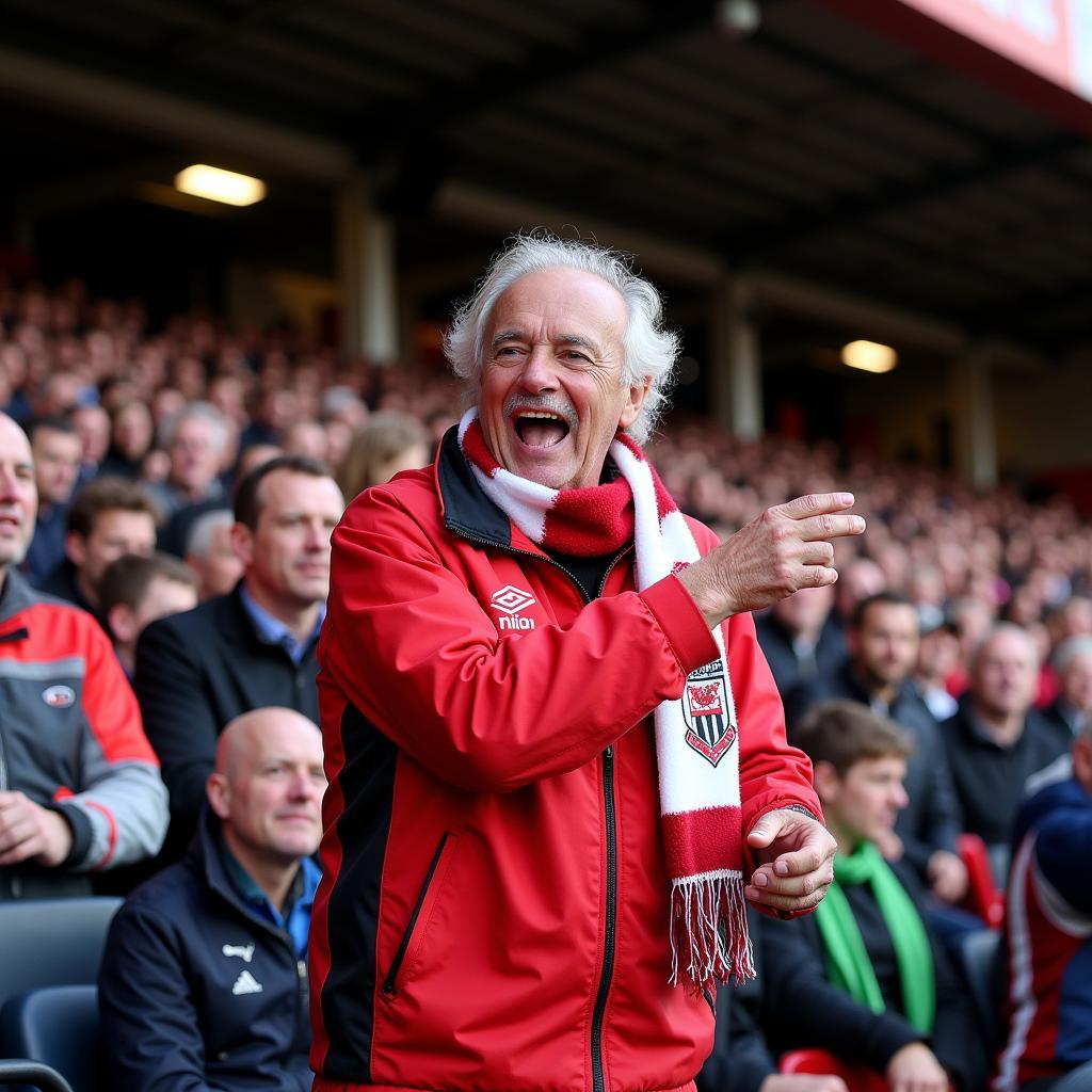 Bobby Ball at Fleetwood Town Match