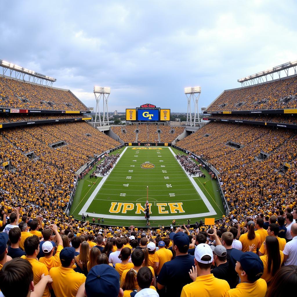 Bobby Dodd Stadium Game Day Atmosphere