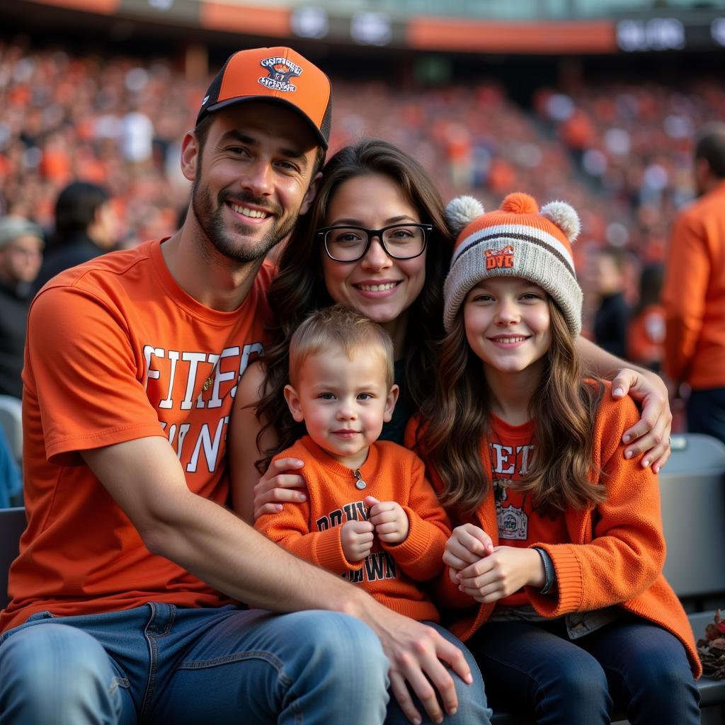 Browns Fans: A Family Tradition