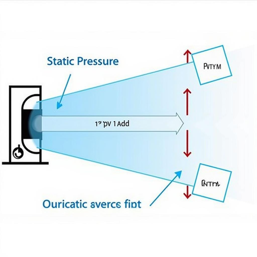 Airflow Diagram of a Brushless 24V 60mm Fan