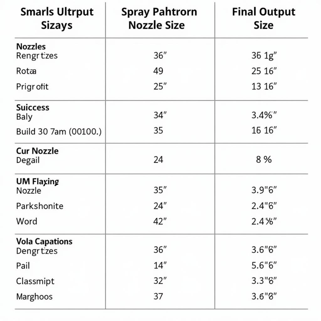 Brushless Fan Airbrush Nozzle Sizes Comparison