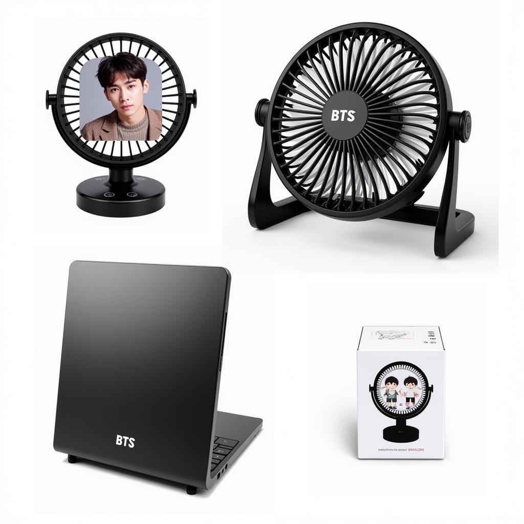 BTS Electric Fan Types: Handheld, Desk, and USB