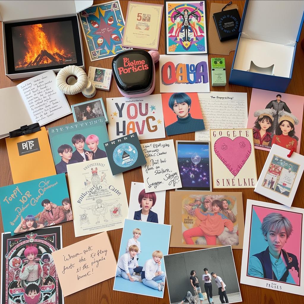 Variety of BTS Fan Gifts