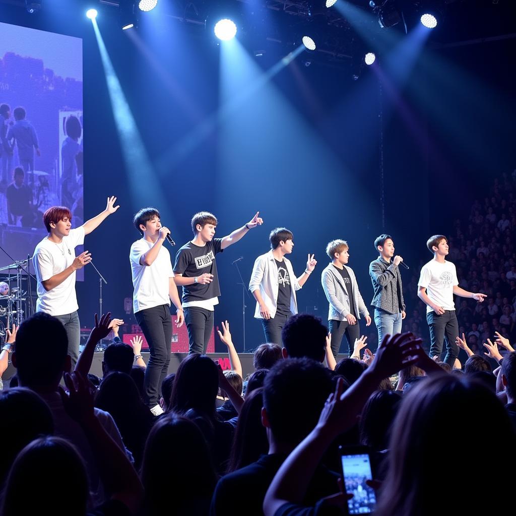 BTS Performing at the 2015 Japan Fan Meeting