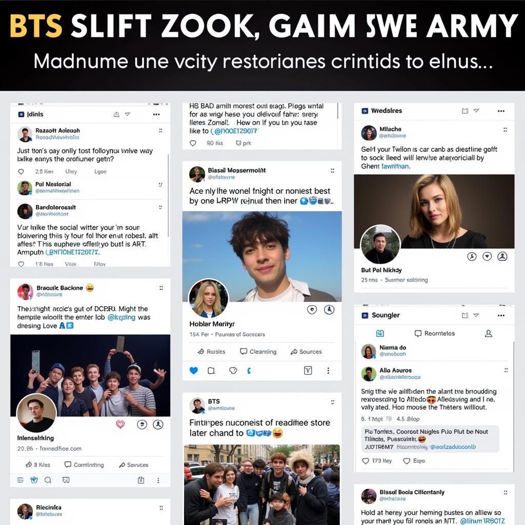 BTS Social Media Presence