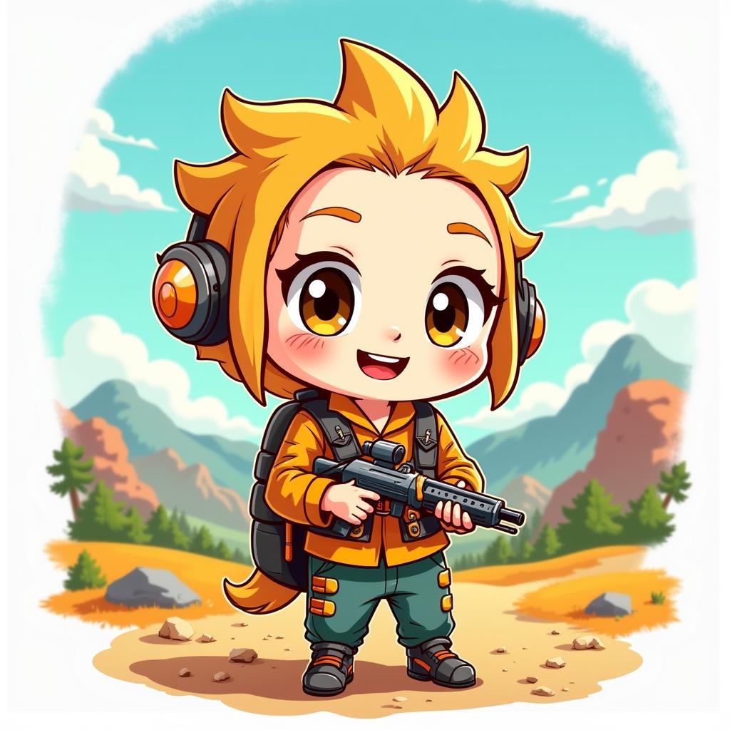 Buck Paladins Fan Art Chibi Style